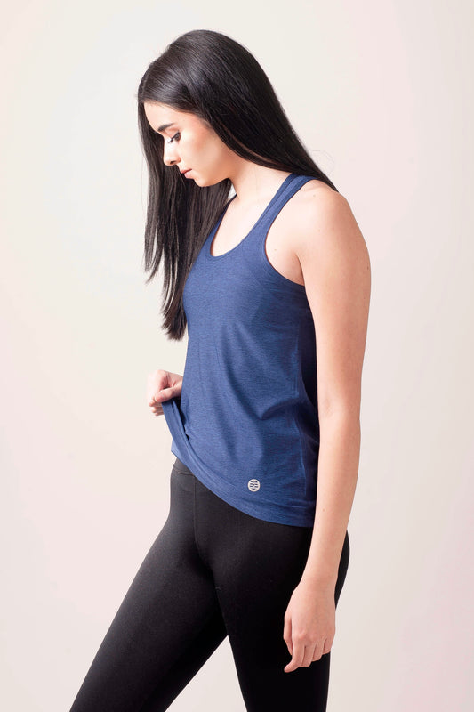 POLERA CLAUDIA AZUL