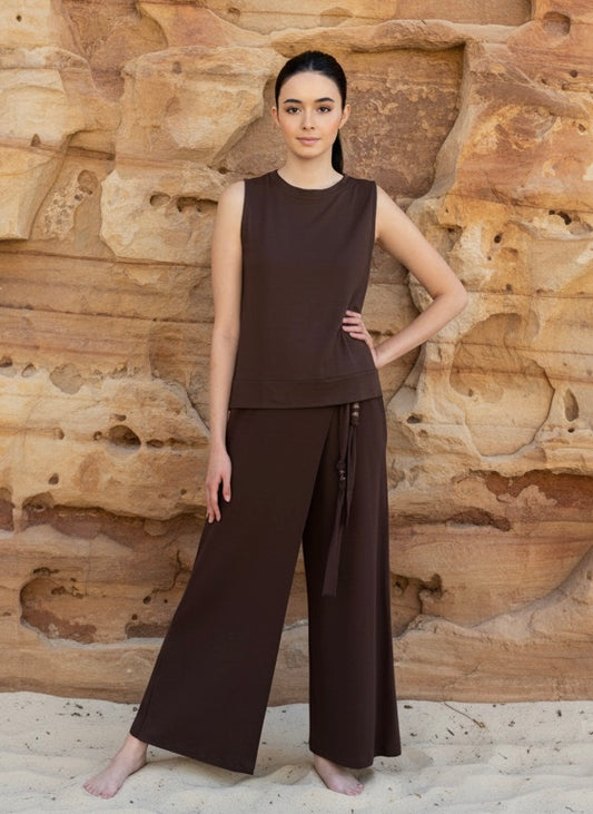 PANTALON LORETO CHOCOLATE