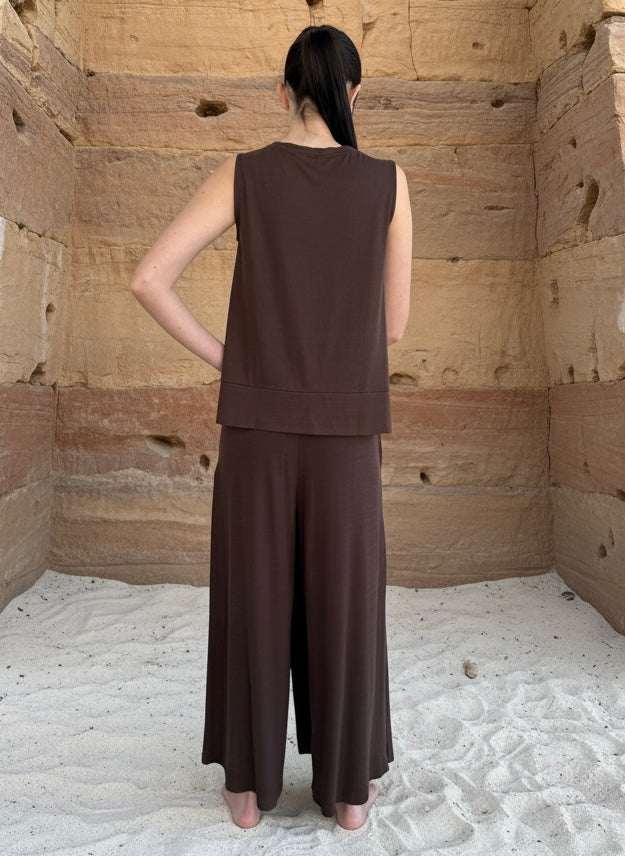 PANTALON LORETO CHOCOLATE