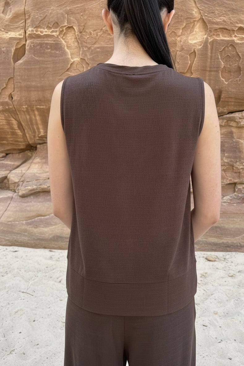 POLERA SOFIA CHOCOLATE