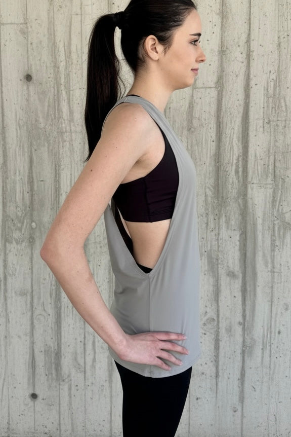POLERA CARLOTA GRIS