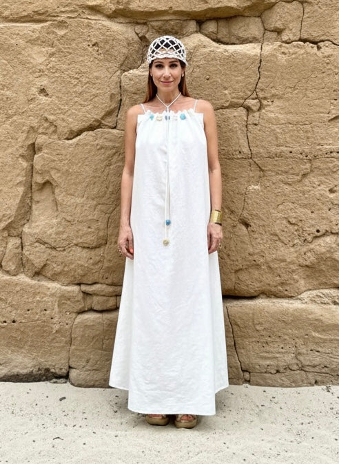 VESTIDO BERNARDITA BLANCO