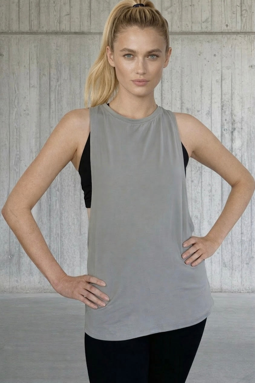 POLERA CARLOTA GRIS